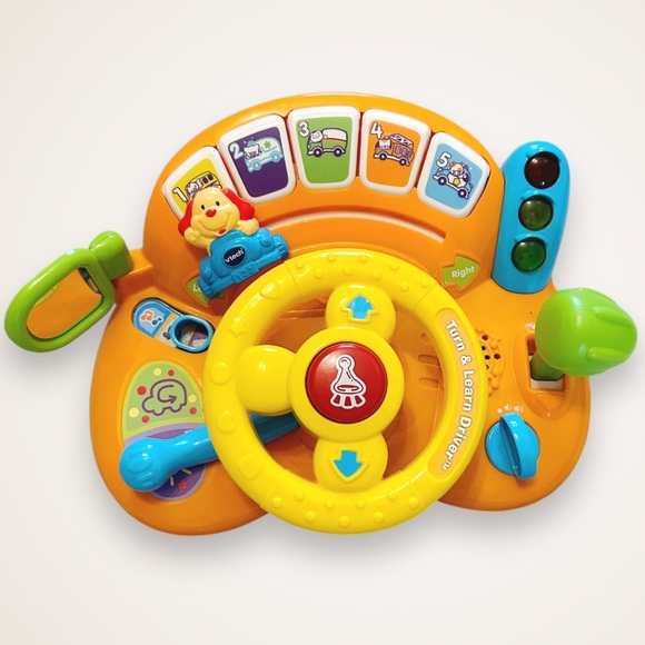 VTech Turn and Learn Driver Toddler Toy - Picture 2 of 2